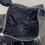 Large Leather Prada Triangle Bag - Image 8