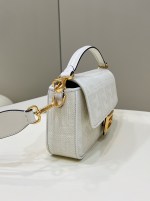 Fendi Baguette FF canvas bag - Image 3