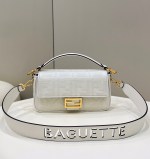 Fendi Baguette FF canvas bag