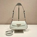 Prada Brushed leather shoulder bag