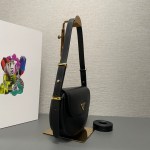 Prada Arqué Leather shoulder bag moon bag - Image 3