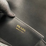 Prada Arqué Leather shoulder bag moon bag - Image 8