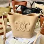 CELINE BUCKET CUIR TRIOMPHE BAG