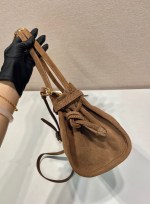 Prada Medium suede handbag - Image 4