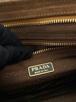 Prada Medium suede handbag - Image 8
