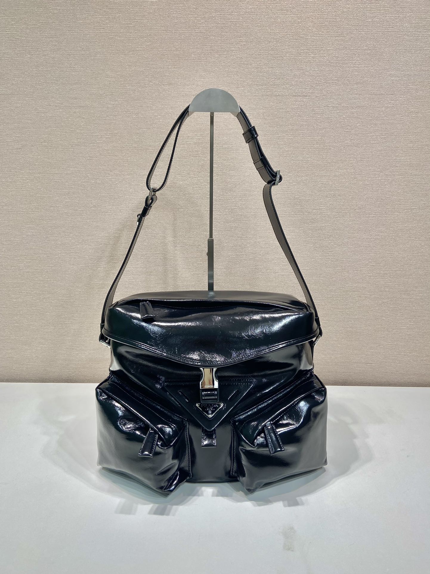 HSC-6181C09CB24D Prada Leather shoulder bag - Image 1