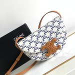 CELINE BESACE CUIR TRIOMPHE