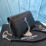 YSL KATE CHAIN WALLET WITH TASSEL - Image 8