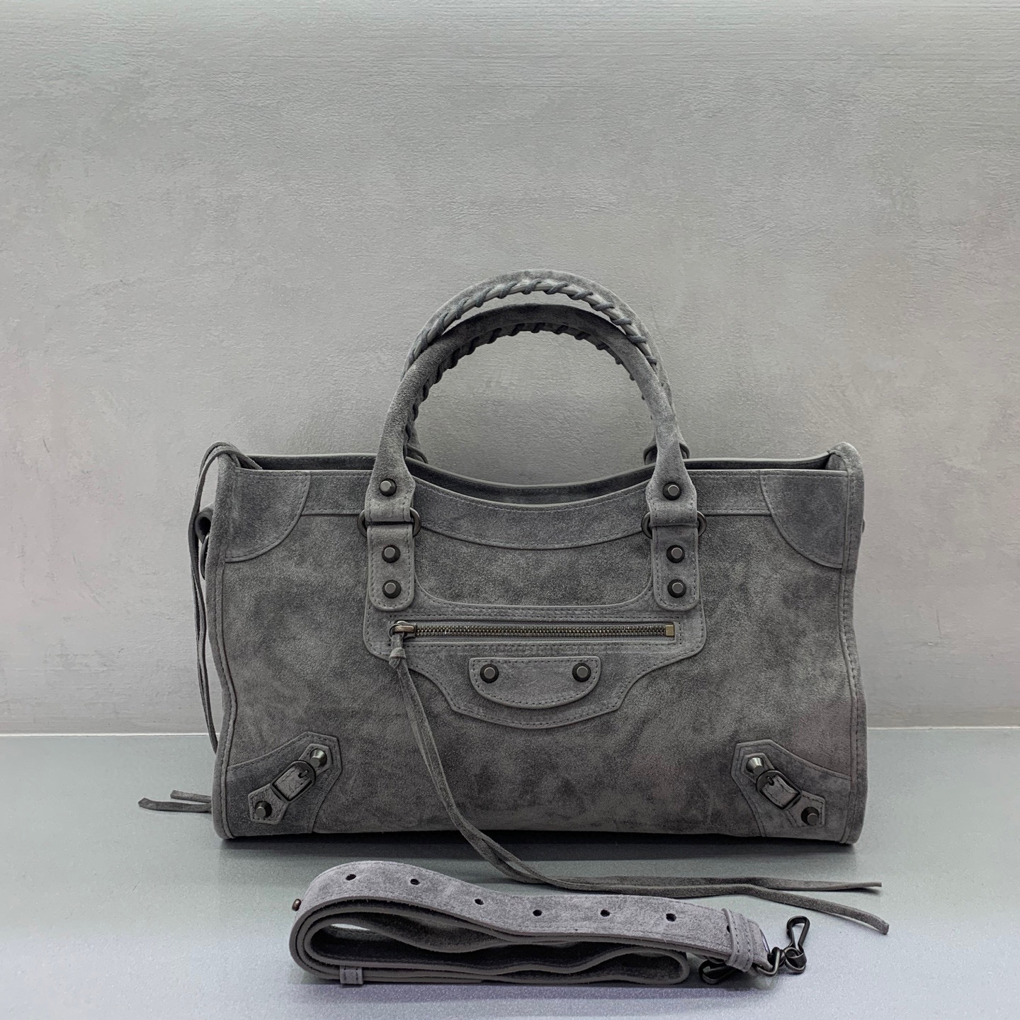 HSC-673938DEB91E Balenciaga Le City Bag Medium - Image 1