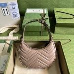 Gucci Marmont half-moon-shaped mini bag - Image 9