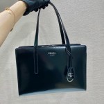 Prada Re-Edition 1995 brushed-leather medium handbag