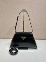 Prada brushed leather handbag