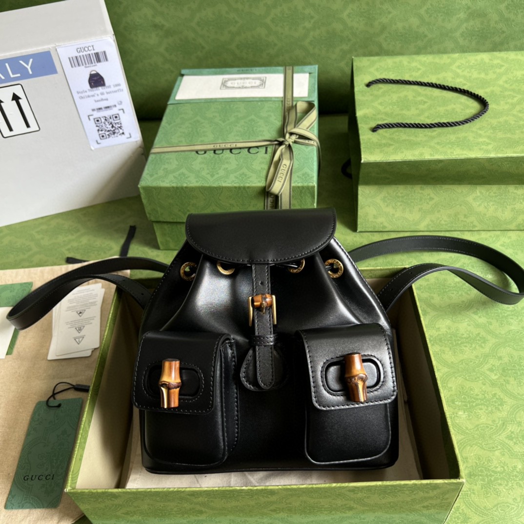 HSC-6B4B2A644D42 Gucci Bamboo small backpack - Image 1