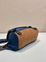 Prada Re-Nylon and Saffiano leather shoulder bag - Image 6
