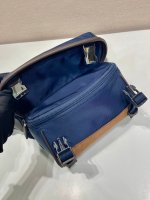 Prada Re-Nylon and Saffiano leather shoulder bag - Image 7