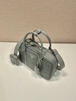 Prada antique nappa leather top handle bag - Image 3