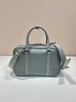 Prada antique nappa leather top handle bag - Image 4