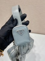 Prada antique nappa leather top handle bag - Image 5