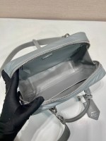 Prada antique nappa leather top handle bag - Image 8