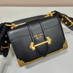 Prada Cahier Leather Bag - Image 4