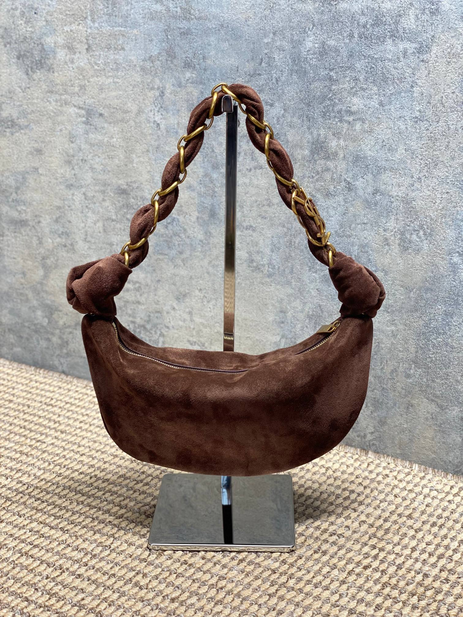 HSC-73C07D704359 YSL AMALIA mini hobo bag - Image 1