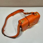 Prada Cahier Leather Bag - Image 2
