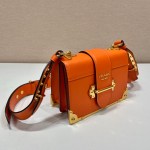 Prada Cahier Leather Bag - Image 3