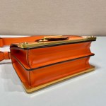 Prada Cahier Leather Bag - Image 6