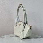 Prada Black Small Leather Handbag - Image 2