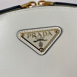 Prada Black Small Leather Handbag - Image 5