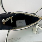 Prada Black Small Leather Handbag - Image 9