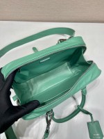 Prada antique nappa leather top handle bag - Image 8