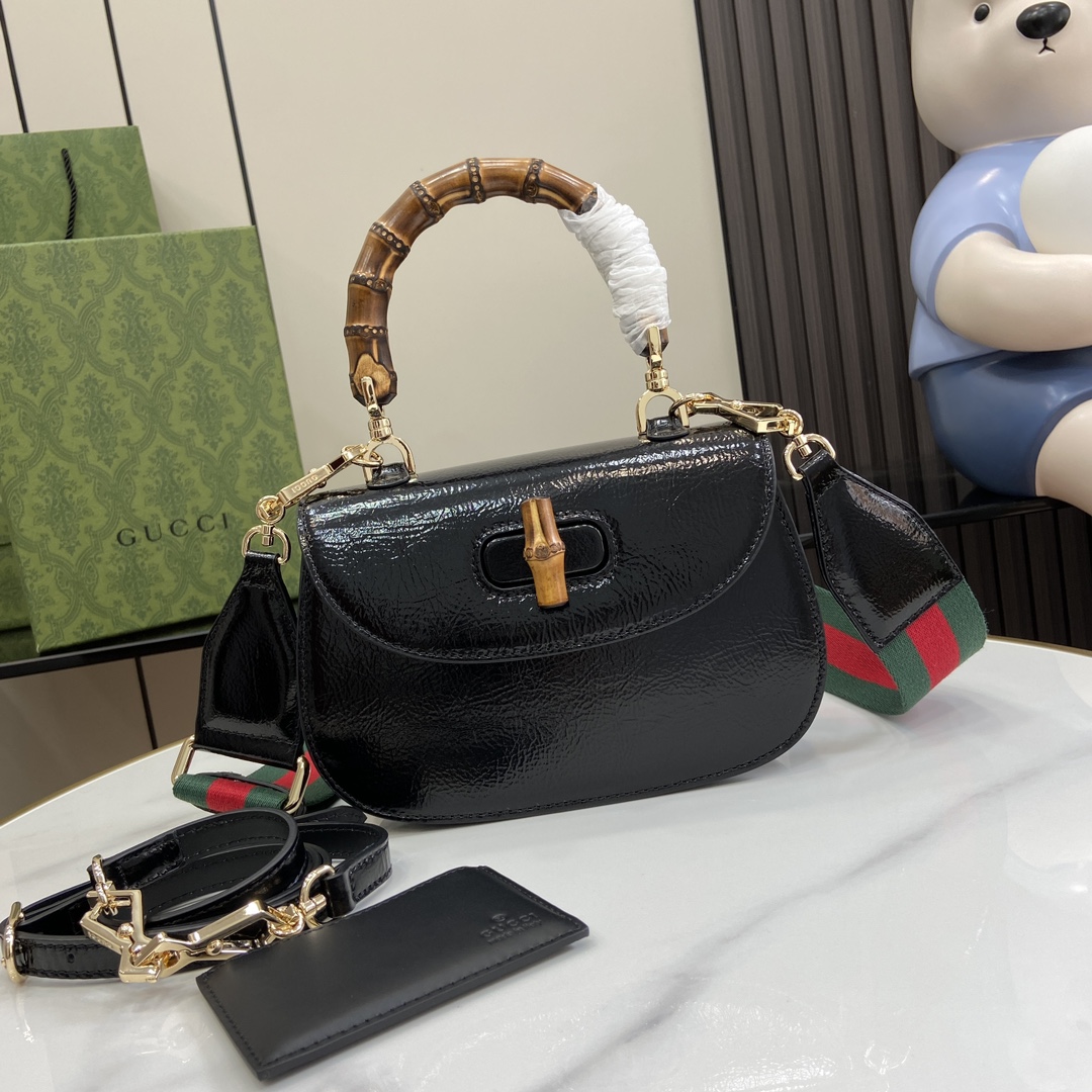 HSC-7D051A7E2E6D GUCCI BAMBOO 1947 BAG - Image 1