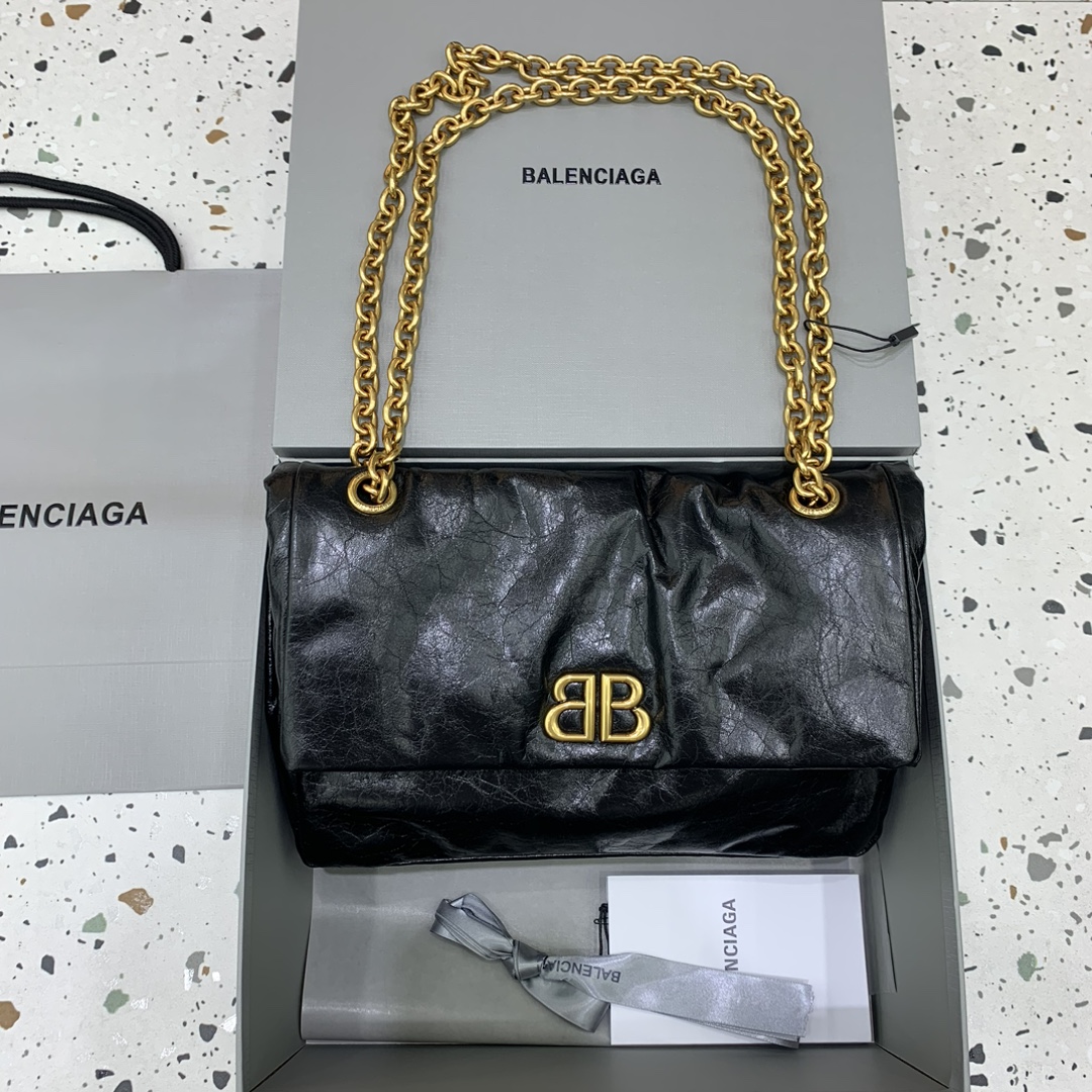 HSC-7D07E3A94759 Balenciaga Le Monaco Small - Image 1