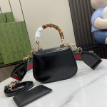 GUCCI BAMBOO 1947 MINI TOP HANDLE BAG - Image 3