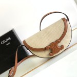 CELINE BESACE CUIR TRIOMPHE
