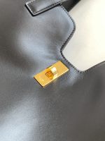CELINE CABAS 16 IN SMOOTH CALFSKIN LIMESTONE - Image 4
