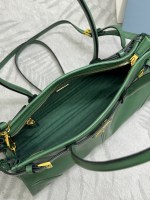 Prada Medium leather handbag - Image 8