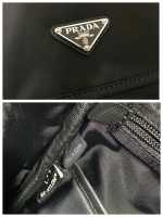 Prada Black Re-nylon And Saffiano Backpack - Image 9