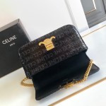 CELINE CELINE CHAIN SHOULDER BAG CLAUDE