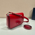 Prada Brushed leather shoulder bag - Image 3
