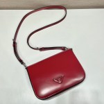 Prada Brushed leather shoulder bag - Image 4