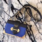 Prada Cahier Leather Bag - Image 5