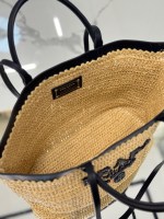 Prada Medium crochet and leather tote bag - Image 6