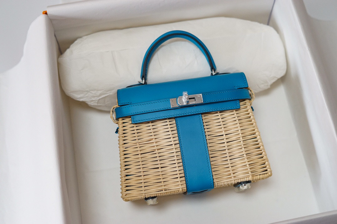 HSC-8FBBEB12328D Hermes Kelly Picnic 20 - Image 1