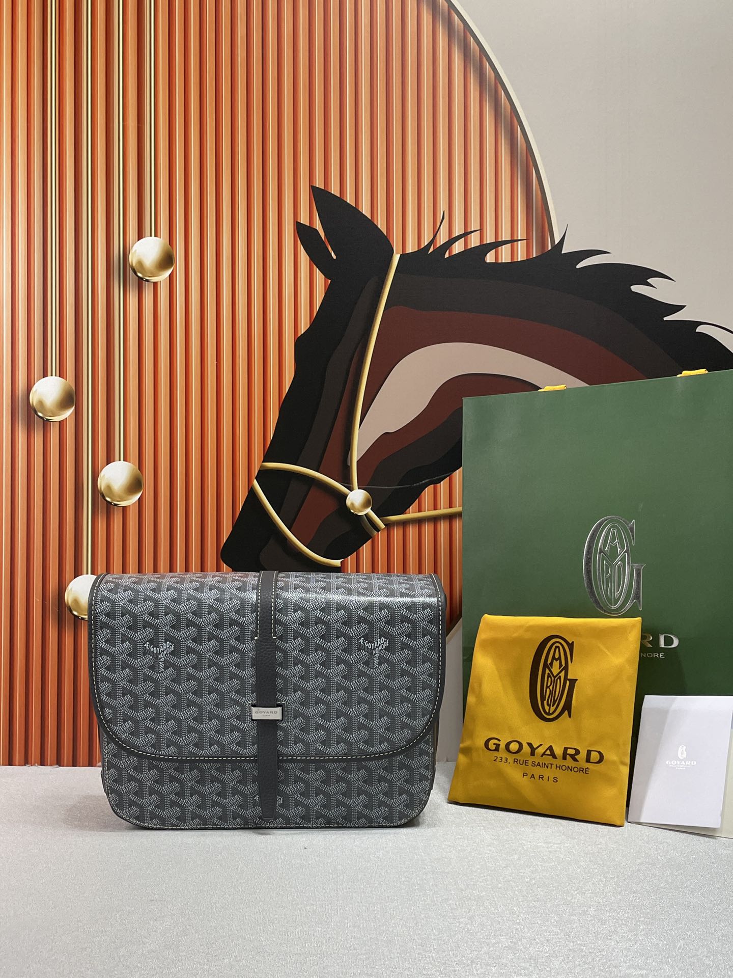 HSC-90FCDCFD3669 Goyard Belvedere MM Bag - Image 1