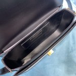 YSL SOLFERINO MEDIUM SATCHEL IN CANVAS AND BOX SAINT LAURENT LEATHER - Image 4