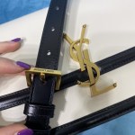 YSL SOLFERINO MEDIUM SATCHEL IN CANVAS AND BOX SAINT LAURENT LEATHER - Image 6