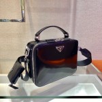 Medium Prada Brique Saffiano leather bag - Image 2