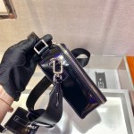 Medium Prada Brique Saffiano leather bag - Image 6